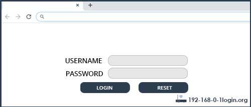 OpenMediaVault router router default login