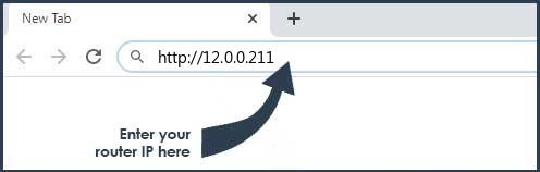 12.0.0.211 login page