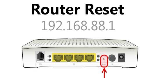192.168.88.1 router reset