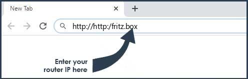 http://fritz.box login page
